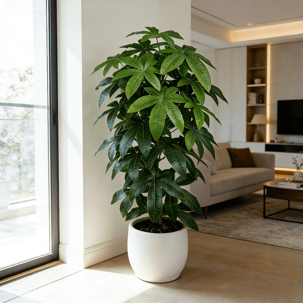 An Artificial Money Tree Pachi - đánh giá và giá Ficus Lyrata Tree
